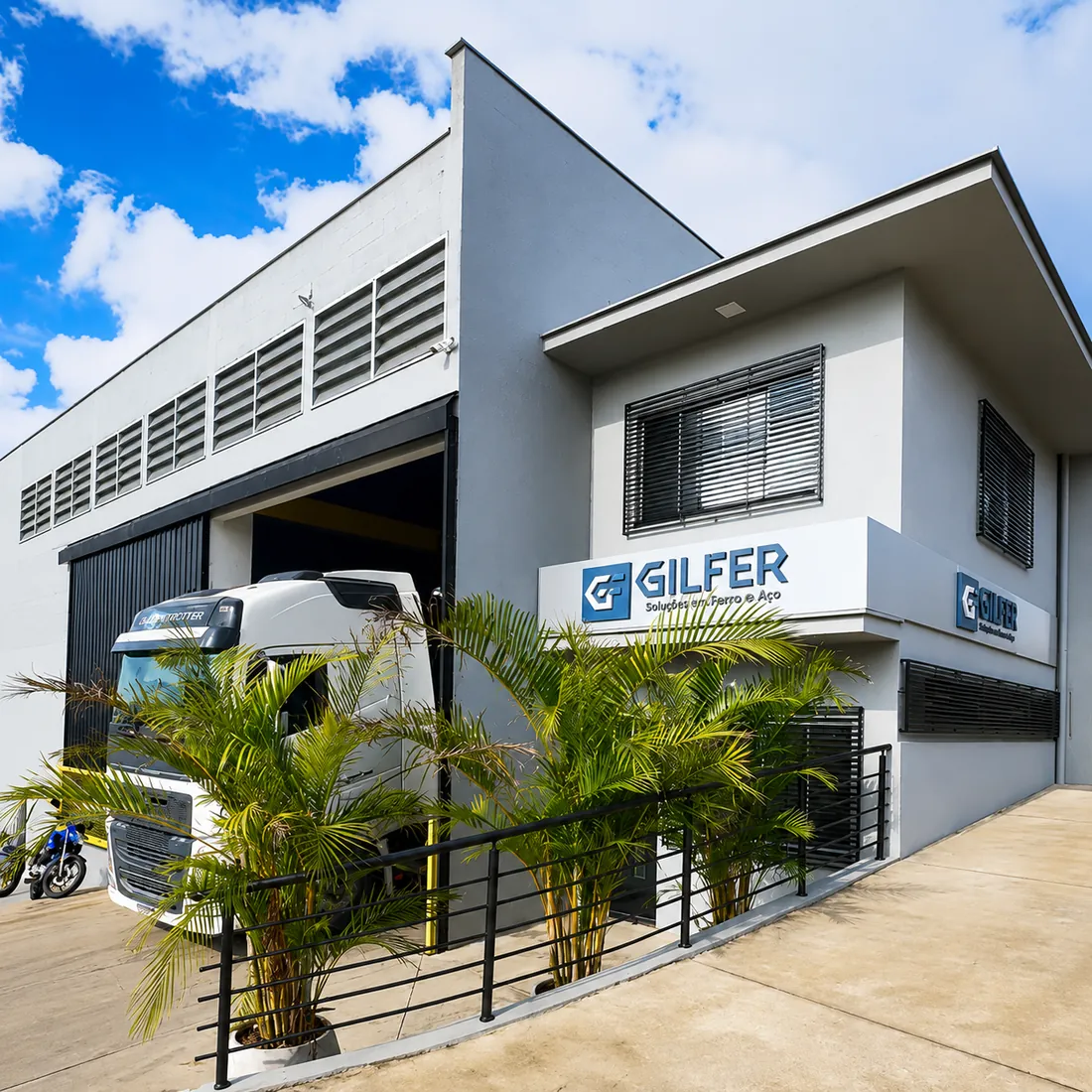 Fachada da empresa Gilfer